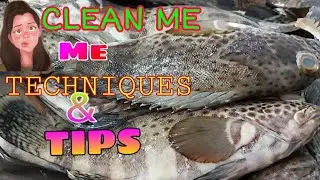 #fish #tipsincleaningfish  HOW TO CLEAN LAPU LAPU FISH IN THE HOME