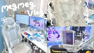 サンリオ購入品💙MAONOのマイク購入🎤ゲーム配信の準備🎮