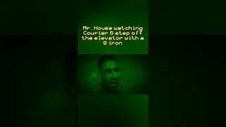 Courier 6 ends his contract with House #fallout #videogames