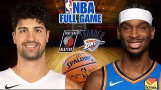 NBA LIVE: Oklahoma City Thunder vs Portland Trail Blazers | November 30, 2025 | NBA Regular Season