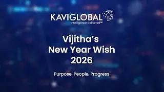 Happy New Year from Vijitha Kaduwela (CEO of @Kavi Global)! 🎥