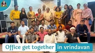 Office get together in vrindavan so much fun @fflvrupa @BhaktiToday | Udta Akash