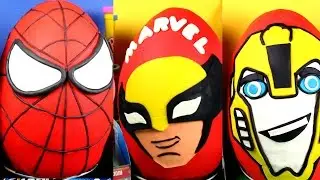 Marvel Superheroes Big Surprise Eggs 2015
