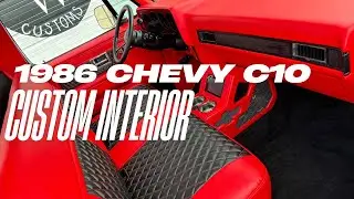 1986 Chevy C10 Square Body Custom Interior