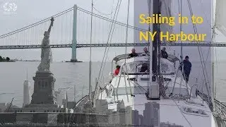 Sailing in to NY harbour- liberty & ellis islands | SeaTV