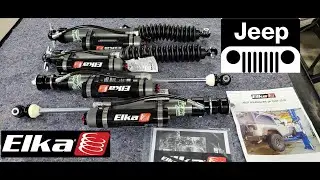 Elka Suspension for #jeep #wrangler and #gladiator (JK/JL/JT)