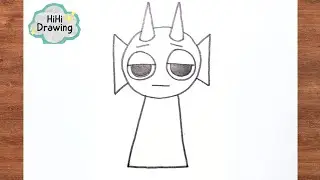 Let's Draw PURPLE from Sprunki | Easy Drawing Step by Step