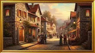 Timeless Oil Painting Scenes 🖼️ 2 Hours of Calm 4K Art Ambience