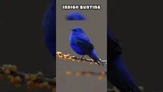 Most Stunning Bluebirds in the world! #birdslover #shortsfeed #bluebird  #naturewatching #birds