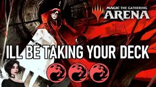 Mono Red But i Steal ALL of Your Cards With This Trick - MTG Arena Alchemy