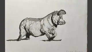 Speeddrawing Indianink 
