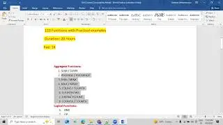 Scenario Based Training Program On Power BI DAX in Telugu