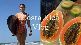 We're back in Costa Rica - family surf-days and Christmas in the tropics & pregnant surfing