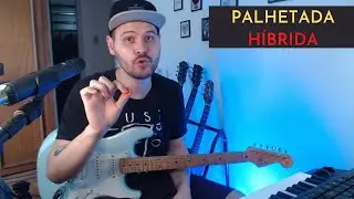 Palhetada H&iacute;brida - Aula de guitarra - Andr&eacute; Silva
