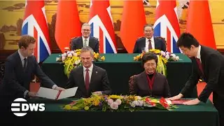 Historic Deal: Britain And China Sign Trade Deals During Starmer Beijing Visit | DWS News | AC1F