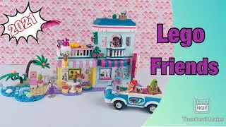 LEGO Friends - Surfer-Strandhaus - Surfer Beachfront - 41693 - Toy Unboxing