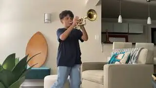 First day learning trumpet \ very bad but cool ye