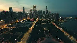 Chicago Evening - 4k Chicago Views