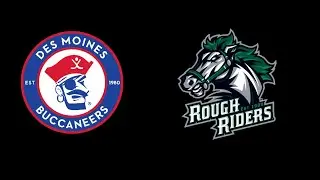 Cedar Rapids Roughriders vs Des Moines Buccaneers 10-29-22