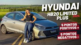 HYUNDAI HB20 LIMITED PLUS 2024 | 5 pontos positivos e 5 negativos