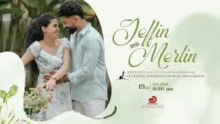 Jeffin weds Merlin | WEDDING CEREMONY | St George Orthodox Church, Chengaroor - LIVE