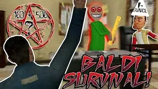 Saving Kids from BALDI'S SCHOOL - Garry's Mod Gameplay (Gmod Roleplay) Baldi Survival