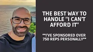 Network Marketing Objections - I can't afford it