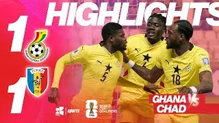 GHANA VS CHAD (1-1) &ndash; FULL MATCH HIGHLIGHTS AND REVIEW | WORLD CUP QUALIFIERS