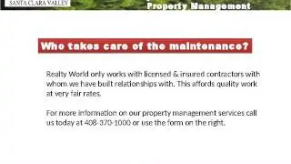Santa Clara property management company