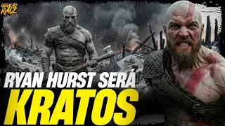 RYAN HURST vai interpretar KRATOS na s&eacute;rie de GOD OF WAR
