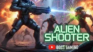 Alien Shooter Boss Fight 💥 Ultimate Shooting Game