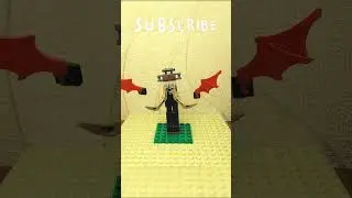 Монстр аниме создание персонажа из набора Lego #shorts