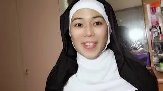 КАК СДЕЛАТЬ ИМПРОВИЗИРОВАННЫЙ КОСТЮМ ВАЛАКА_Костюм монахини