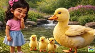 குள்ள குள்ள வாத்து - பாடல்  - Duck song -kids - kids song - ping pong -Tamil