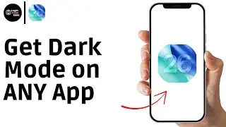 Get Dark Mode on ANY App on iPhone