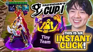 In My First Game Of Tacticians Cup I Found The Most BROKEN Augment At 2-1! I Set 15 TFT