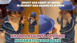 ANAK NI ASSUNTA DE ROSSI NAKAKATUWA ISINUOT ANG KANYANG DAMIT AT SANDALS NAGSUOT PA NG SHADES