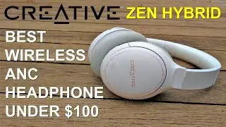CREATIVE Zen Hybrid Active Noise Cancellation Wireless Headphone - Unboxing, Mic Test, Review.
