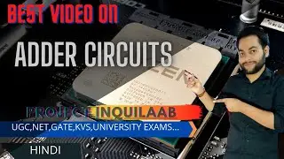 Adder Circuit || Half Adder  || Computer Organisation and Architecture || Saral bhasha me