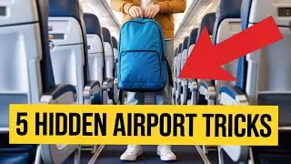 5 Hidden Airport Tricks Airlines Don&rsquo;t Want You to Know! ✈️ (Travel Smarter in 2025) #airport