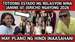 TOTOONG ESTADO NG RELASYON NINA JANINE AT JERICHO NGAYONG 2026 | MAY PLANONG HINDI INAASAHAN