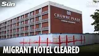 One of UK's biggest migrant hotels cleared - but you are STILL having to pay for it
