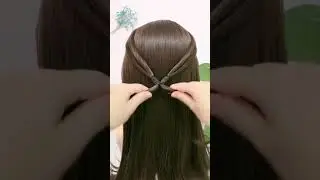Hair 🎀 tutorial 💘#fyp #fypシ #girlhairstyle #hairstyle #summerhair #hairtutorial #hairbow #Shorts