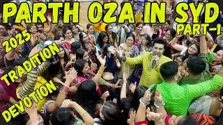 🔥 PARTH OZA SETS SYDNEY ON FIRE ❤️💃 GARBA NIGHT HIGHLIGHTS | PART 1🔥