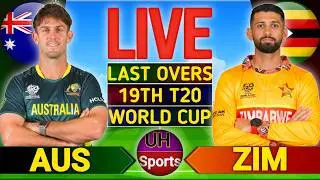 AUS vs ZIM Live Match Score & Fan Chat, T20 World Cup 2026 | T20 Cricket Live  Match Today, AUS BAT