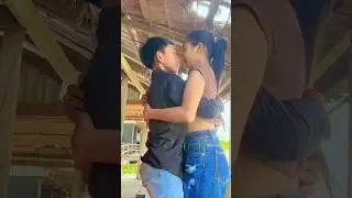 Surprise Kiss Prank on Girlfriend 😍 | Cute & Sweet Reaction#SurpriseKiss#KissPrank#GirlfriendPrank