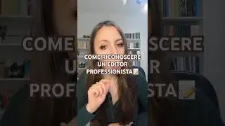 Come riconoscere un editor professionista📝 #editoria #scritturacreativa #bookeditor