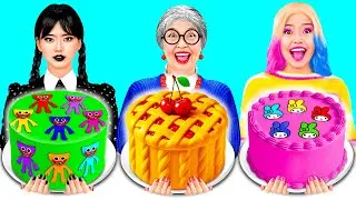 Tantangan Wednesday vs Nenek | Trik Memasak Lucu oleh Toon Toon
