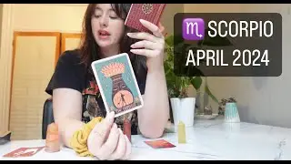 ♏️ SCORPIO: April 2024 Tarot || They fall from the Pedestal || adjusting to your new role 👏