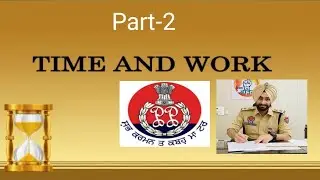 Punjab Police & Supervisior Time and work Set-2
